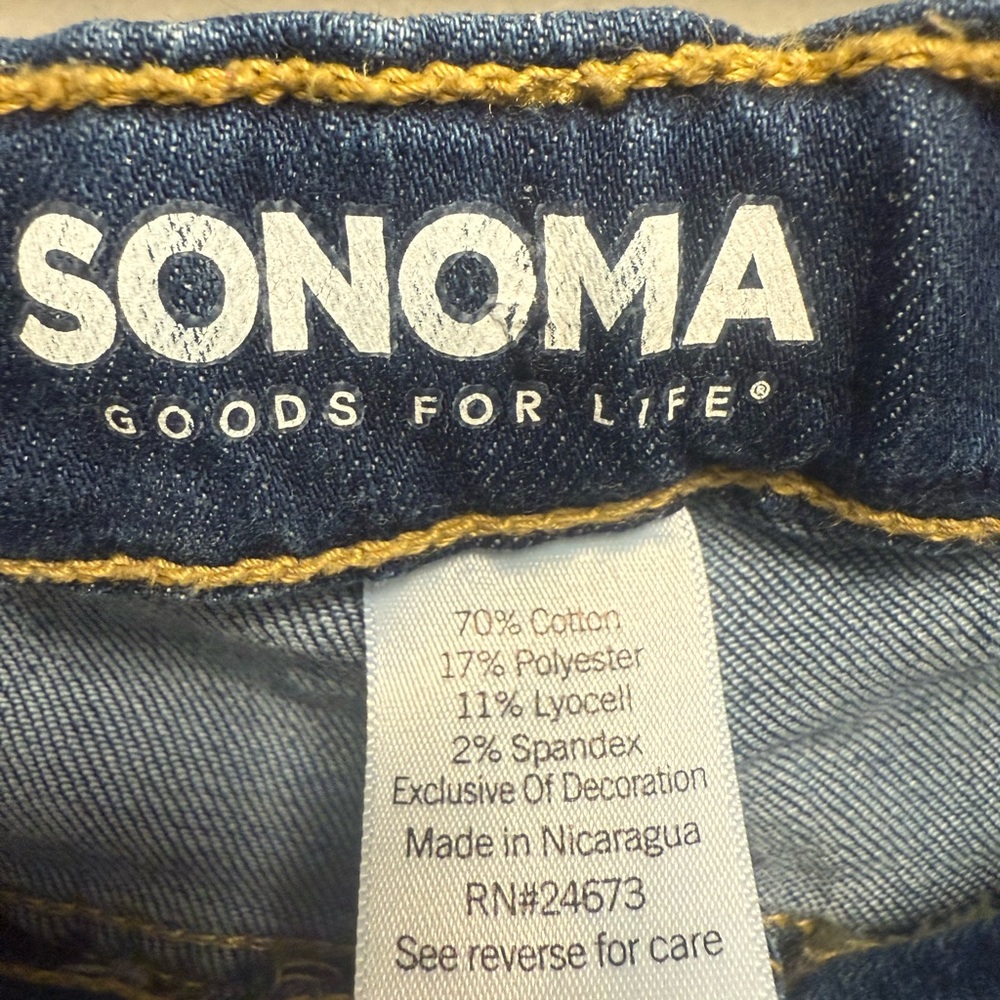 Sonoma Flexwear Indigo Jeans Boy size‎ 10 - Picture 5 of 10
